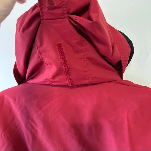 LL Bean Men's Medium The Weather Network 3 in 1 Red Jacket Black Fleece Insert - Picture 7 of 14